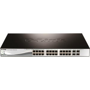 D-Link DGS-1210-28P Gerido L2 Gigabit Ethernet (10 100 1000) Power over Ethernet (PoE) 1U