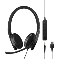 EPOS ADAPT 165T USB II Auscultadores Com fios Fita de cabeça Escritório Call center USB Type-A Preto