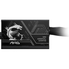 MSI MAG A750BN PCIE5 II fonte de alimentação 750 W 24-pin ATX ATX Preto