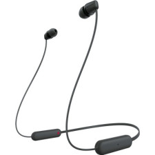 Sony WI-C100 Auscultadores Sem fios Intra-auditivo Chamadas Música Bluetooth Preto
