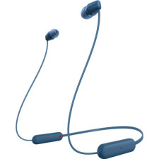 Sony WI-C100 Auscultadores Sem fios Intra-auditivo Chamadas Música Bluetooth Azul