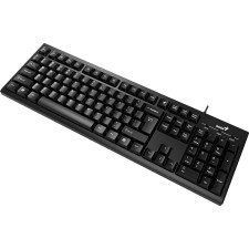 Genius Computer Technology KB-100 teclado Escritório USB QWERTY Inglês Preto