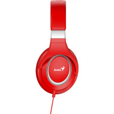Genius Computer Technology HS-610 Auscultadores Com fios Fita de cabeça Chamadas Música Vermelho