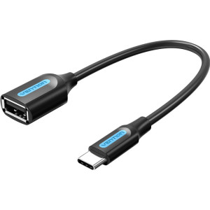 Vention CCSBB cabo USB USB 2.0 0,15 m USB C USB A Preto