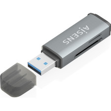 AISENS ASCR-2A09-GR leitor de cartões USB 3.2 Gen 1 (3.1 Gen 1) Type-A Cinzento