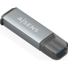 AISENS ASCR-2A09-GR leitor de cartões USB 3.2 Gen 1 (3.1 Gen 1) Type-A Cinzento