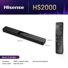 Hisense HS2000 2.1 canais 240 W