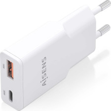 AISENS ASCH-30W2P046-W carregador de dispositivos móveis Câmara digital, MP3, MP4, Telemóvel, Navigator, Computador portátil,