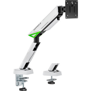 AISENS DT49TSR-343 montagem e suporte para monitores 124,5 cm (49") Secretária Preto, Branco