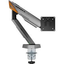 AISENS DT49TSRRGB-347 montagem e suporte para monitores 124,5 cm (49") Secretária Preto, Cinzento