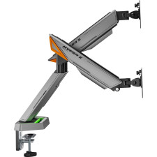 AISENS DT38TSRRGB-349 montagem e suporte para monitores 96,5 cm (38") Secretária Preto, Branco
