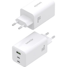 AISENS ASCH-100W3P051-W carregador de dispositivos móveis Universal Branco AC Carregamento rápido Interior