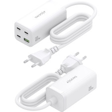 AISENS ASCH-100W4P053-W carregador de dispositivos móveis Universal Branco AC Carregamento rápido Interior