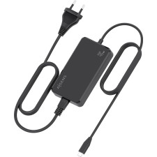 AISENS ASCH-1PD45D067-BK adaptador e transformador Interior 45 W Preto