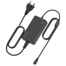 AISENS ASCH-1PD100D070-BK adaptador e transformador Interior 100 W Preto