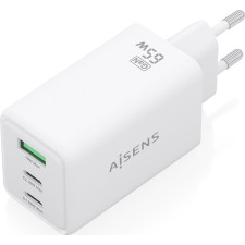 AISENS ASCH-65W3P072-W carregador de dispositivos móveis Câmara digital, GPS, Telemóvel, Computador portátil, Smartphone,