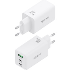 AISENS ASCH-65W3P072-W carregador de dispositivos móveis Câmara digital, GPS, Telemóvel, Computador portátil, Smartphone,