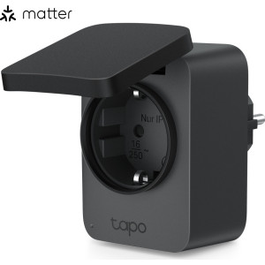 TP-Link Tapo P410M tomada inteligente 3680 W Casa Preto