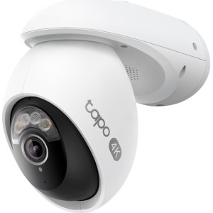 TP-Link Tapo TC46 câmara de segurança Esférica Câmara de segurança IP Interior e exterior 3840 x 2160 pixels Teto Parede Poste