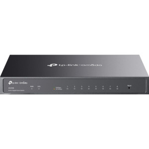 TP-Link Omada SG2008 switch de rede Gerido L2 L2+ Gigabit Ethernet (10 100 1000) Preto