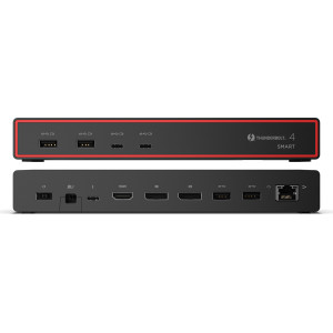 Lenovo ThinkPad Thunderbolt 4 Smart Dock Gen2 7500 Com fios Preto