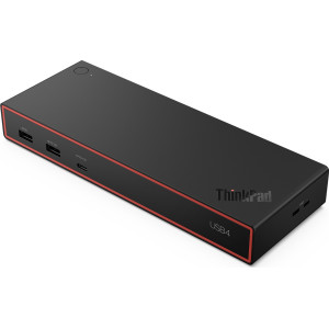 Lenovo ThinkPad USB4 Dock 5000 Com fios Thunderbolt 4 Preto