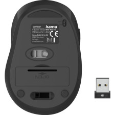 Hama MW-400 V2 rato Escritório Mão direita RF Wireless Ótico 1600 DPI