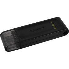 Kingston Technology DataTraveler 70 unidade de memória USB 256 GB USB Type-C 3.2 Gen 1 (3.1 Gen 1) Preto
