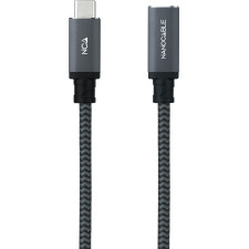 Nanocable 10.01.4501-COMB cabo USB USB 3.2 Gen 2x2 1 m USB C Preto