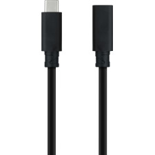 Nanocable 10.01.4502 cabo USB USB 3.2 Gen 2x2 2 m USB C Preto