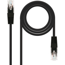 Nanocable 10.20.0400-L25-BK cabo de rede Preto 0,25 m Cat6 U UTP (UTP)