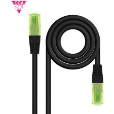 Nanocable 10.20.1410-BK cabo de rede Preto 10 m Cat6 U UTP (UTP)