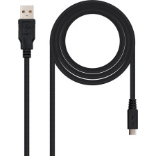 Nanocable 10.01.0503 cabo USB USB 2.0 3 m USB A Micro-USB B Preto
