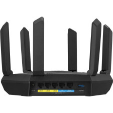 ASUS RT-AXE7800 router sem fios Tri-band (2.4 GHz   5 GHz   6 GHz) Preto