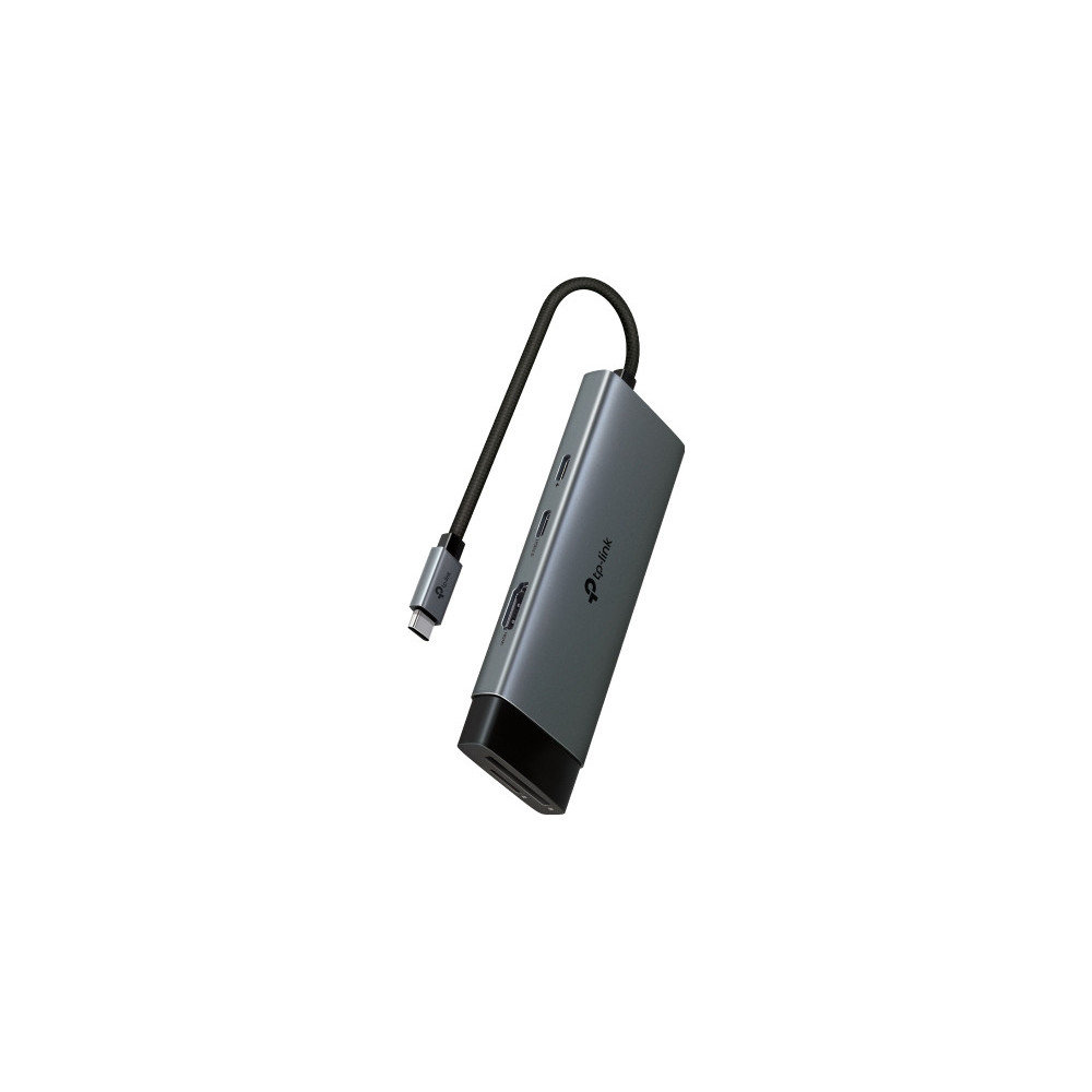TP-Link UH7020C hub de interface USB 3.2 Gen 1 (3.1 Gen 1) Type-C 5000 Mbit s TP-Link UH7020C hub de interface USB 3.2 Gen 1 (3.1 Gen 1) Type-C 5000 Mbit s