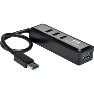 Tripp Lite U360-004-MINI hub de interface 5000 Mbit s Preto