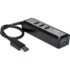 Tripp Lite U360-004-MINI hub de interface 5000 Mbit s Preto