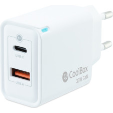 CoolBox COO-CUP-30CA carregador de dispositivos móveis Universal Branco AC Interior