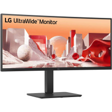 LG 34BA75QE-B monitor de ecrã 86,4 cm (34") 3440 x 1440 pixels Wide Quad HD LCD Preto
