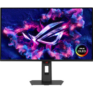 ASUS ROG Strix OLED XG27AQDMES monitor de ecrã 67,3 cm (26.5") 2560 x 1440 pixels Quad HD QD-OLED Preto