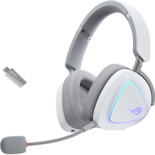 ASUS ROG Delta II Auscultadores Com fios e sem fios Fita de cabeça Jogos USB Type-C Bluetooth Branco