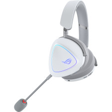 ASUS ROG Delta II Auscultadores Com fios e sem fios Fita de cabeça Jogos USB Type-C Bluetooth Branco