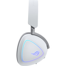 ASUS ROG Delta II Auscultadores Com fios e sem fios Fita de cabeça Jogos USB Type-C Bluetooth Branco