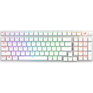 ASUS X901 SCOPE II 96 WL WHT NXSW US PBT teclado Jogos USB + RF Wireless + Bluetooth Branco
