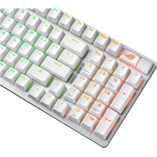 ASUS X901 SCOPE II 96 WL WHT NXSW US PBT teclado Jogos USB + RF Wireless + Bluetooth Branco