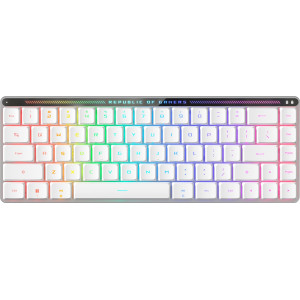 ASUS ROG Falchion RX Low Profile teclado Jogos USB + RF Wireless + Bluetooth Branco