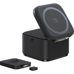 Baseus P10264100123-01 carregador de dispositivos móveis Universal Preto USB Carregamento wireless Carregamento rápido Interior