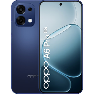 OPPO A6 Pro 5G 16,7 cm (6.57") Dual SIM Android 15 USB Type-C 8 GB 256 GB 6500 mAh Azul