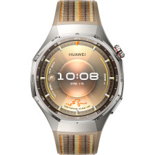 Huawei WATCH GT6 PRO 3,73 cm (1.47") AMOLED 46 mm Digital 466 x 466 pixels Ecrã táctil Preto, Titânio GPS