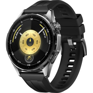 Huawei WATCH GT6 3,73 cm (1.47") AMOLED 46 mm Digital 466 x 466 pixels Ecrã táctil Preto GPS
